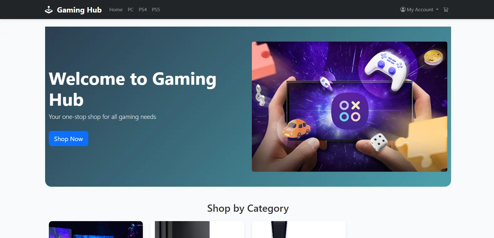 Gaming Hub E-commerce